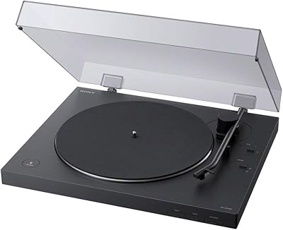 Bluetooth swivel lamp in Sony PS -LX310BT - Black platinum vinyl.. DIAYTAR NIGERIA connects desire with fulfillment through our affordable e-commerce platform.