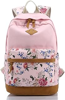 School bag with floral design, shoulder bag, shoulder bag, daily satchel, pink.. DIAYTAR NIGERIA brings the marketplace experience online with affordable and reliable delivery service.