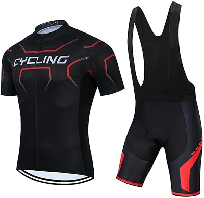 Sudusudo Cycling jersey for men on the road, set of cycling clothes with 20d gel coussinet.. A world of products at your fingertips — thanks to DIAYTAR Nigeria.