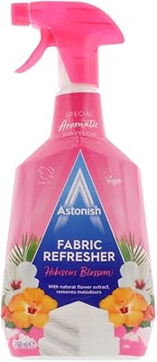 Astonish spray deodorant for special edition fabrics with natural flower scent and hibiscus flower, 750 ml, white.. DIAYTAR NIGERIA: Bringing quality products to every Nigerian home at prices everyone can afford.