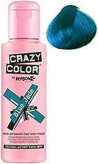 Temporary hair dye Crazy color, British manufacturing - Blue Jade Crazy Color.. DIAYTAR NIGERIA brings affordable shopping to your fingertips with reliable delivery in less than 8 days.