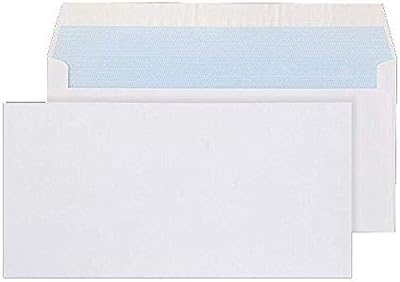 Envelopes Letter A4, format 115 * 22 mm, white - 50 pieces.. DIAYTAR NIGERIA brings online shopping to every Nigerian with affordable prices and reliable shipping.