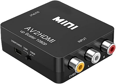 RCA Kruige adapter to HDMI 1080p mini CVBS Composite audio converter.. Find everything you need at prices you'll love with DIAYTAR NIGERIA's comprehensive e-commerce platform.