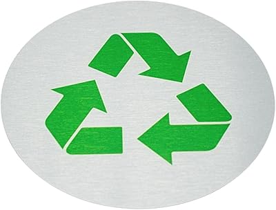 Metal recycling panels | 55 inch round panel for trash.. DIAYTAR NIGERIA: Putting quality products within reach of every Nigerian through our affordable marketplace.