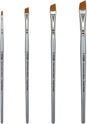 Set of brushes for eyeshadows Z-EM Gold Taklon, sizes 1.27 ", 0.95", 0.95 ", 1.27".. Say hello to Nigeria’s fastest-growing e-commerce site — DIAYTAR Nigeria.