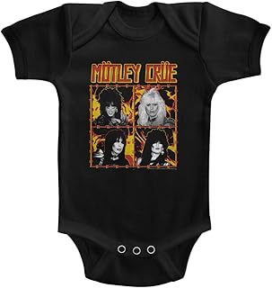 American Classics Motley Cruise Heavy Metal Band Fire and Wire Band Body with Short Sleeve For Baby.. Shop for everything you need at DIAYTAR NIGERIA, with budget-friendly prices and quick delivery.