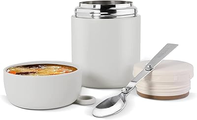 Thermos jafest thermos food pot, pot for hot and cold foods for children and adults, 17 oz, thermos food pot with foldable spoon (gray).. Experience the convenience of one-stop shopping with DIAYTAR NIGERIA's diverse and affordable marketplace.