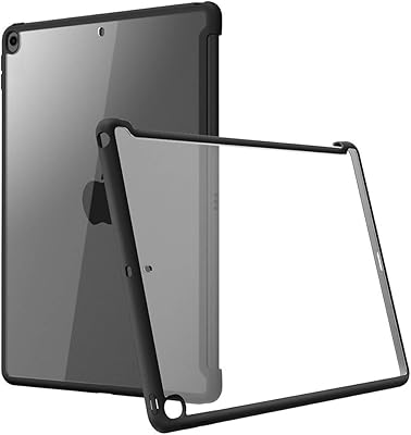 Ipad shell for iPad 9th/8th/7th generation, iPad 10.2 (2020/2020/2019), compatible with Smart Cover and Smart Keyboard Officials, transparent fine hybrid shell for iPad 10.2 (Black).. Embrace the convenience of DIAYTAR NIGERIA with thousands of products at your fingertips, delivered nationwide.