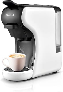 Coffee machine/coffee machine with Bo Od Sachi Capsules, White.. Join millions of satisfied shoppers using DIAYTAR Nigeria every day.