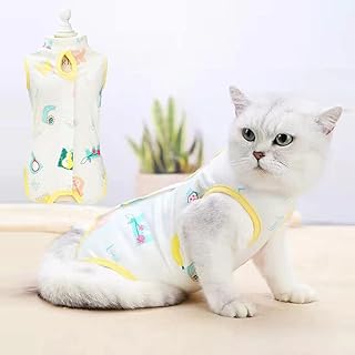 Professional recovery combination for cats following abdominal wounds or skin diseases, alternative to the electronic collar for cats and dogs, to wear postoperative, home clothes (S-A).. Your budget-friendly online marketplace, DIAYTAR NIGERIA delivers a world of products in just 5-8 days.
