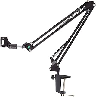 Maono microphone support in the shape of black scissors black.. DIAYTAR NIGERIA: Bringing the marketplace to every Nigerian with affordable prices and quick delivery.