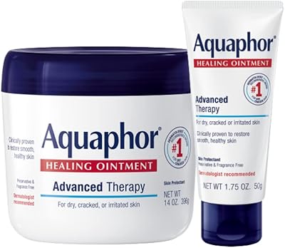 Aquaphor healing ointment - Varied pack, Moisturizing skin protector, heels and dry and chapped elbows - 14 oz + 1.75 oz tube.. DIAYTAR NIGERIA makes online shopping accessible with our comprehensive platform and prompt delivery service.
