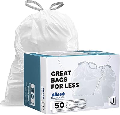 Plastic trash bags Simplehuman place (x) compliant with code J ".. DIAYTAR NIGERIA: Connecting Nigerians with their needs through affordable prices and 5-8 day shipping.