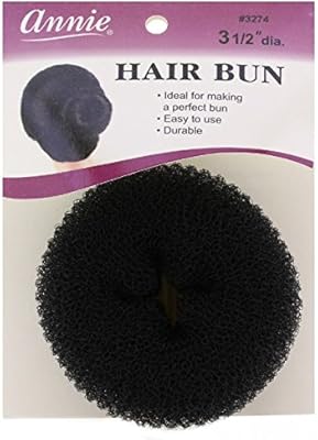Donut -shaped Annie Hair bun, Shagen Wavy Mouse foundation - 3.9 "in diameter, black.. Unlock access to a wide range of products with DIAYTAR NIGERIA's affordable e-commerce platform.