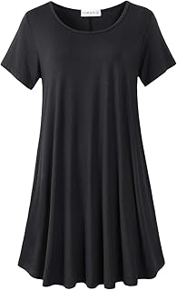 Large dresses for women, relaxed t-shirt dress with pockets, long or tall tunics to wear with leggings.. Discover the convenience of DIAYTAR NIGERIA's vast e-commerce platform with delivery in just 5-8 days.