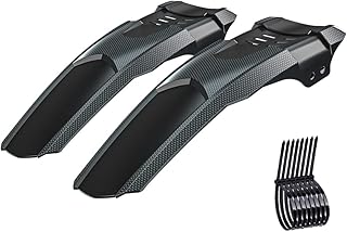 Mountain bike bike, carbon fiber bicycle guard, rear front fender for 20/26/27.5/29 inch bikes, water and dirt anti-flashes (2 rooms).. Shop for everything you need at DIAYTAR NIGERIA, with budget-friendly prices and quick delivery.
