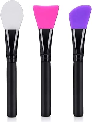 Siosi Lot of 3 silicone makeup brushes - Beauty mixers - Easy to clean for the application of clay masks - Eye lip liquid liquid Primers Powder blush.. Experience the ease of modern shopping with DIAYTAR NIGERIA's diverse marketplace delivered promptly.