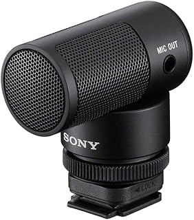 Microphone Canon Sony ECM-G1 ECM-G1 (without battery or cable), black, ECMG1Z.Syu,.. Shop the future with DIAYTAR NIGERIA - thousands of products, unbeatable prices, delivery within a week.