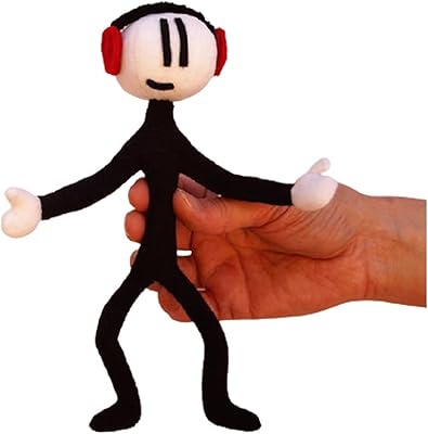 22 cm plush doll, soft plush toy with Henry Stickmin cartoons, toy model, gift for children fans (Color: 22 cm A).. DIAYTAR NIGERIA brings the nation's largest product catalog to your doorstep at prices you'll appreciate.