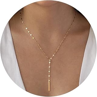 Long collar for women, necklace of cubic pearls gold plated 14 carats in the shape of y, pendant necklace in simple gold for women girls, copper, without precious stones.. Experience retail therapy without the financial stress at DIAYTAR NIGERIA's affordable e-commerce platform.