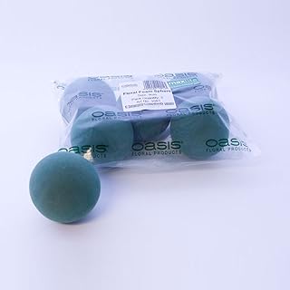 Round balls in wet foam of 5 x 9 cm for florists, crafts, flowers, marriages, conceptions and topiary displays.. DIAYTAR NIGERIA brings online shopping to every Nigerian with affordable prices and reliable shipping.