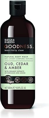 Bellis & Harding Good Nice Gel Shower, Oud, Cedar and Amber wood, 500 ml (1).. DIAYTAR NIGERIA: Creating access to affordable products for every Nigerian with our swift delivery service.