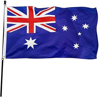 National Australian or interior flag 90x150 cm of fan.. Transform your shopping experience with DIAYTAR NIGERIA's vast product selection delivered at unbeatable prices.