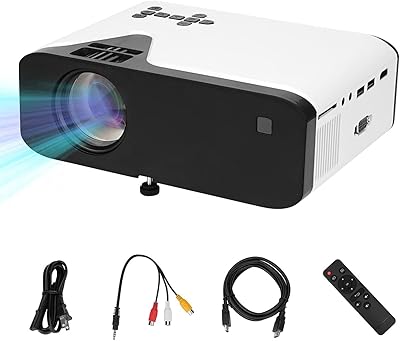 Mini portable HD film projector 1080p Camping gift ideas in full.. DIAYTAR NIGERIA: Where every purchase is affordable and delivery is always within a week.