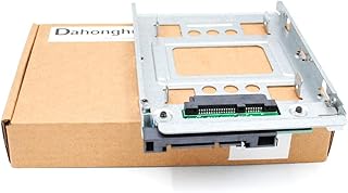 SSD 2.5 "to SATA 3.5" hard drive adapter with fast exchange converter support support compatible with all SATA/SAS 3.5 "platforms (654540-001).. Everything you want, delivered fast — DIAYTAR Nigeria does it better.