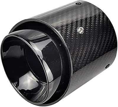 Carbon fiber exhaust cap for mini cooper black intake.. DIAYTAR NIGERIA delivers on every promise with our affordable prices and nationwide delivery service.