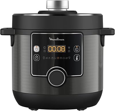 Moulinex turbo kitchen electric pressure cooker, 7.6 l, 1200 watts, black, CE777827, 1 year warranty.. The smarter way to shop online in Nigeria is through DIAYTAR Nigeria.