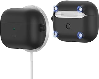 ESR magnetic case for AirPods Pro (2019), Easy opening Magsafe design, visible load light, improved protection against falls, Halolock series, black.. DIAYTAR NIGERIA: Where shopping meets satisfaction with affordable prices and prompt delivery services.