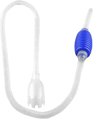 Aquarium cleaning accessories with suction tube and siphon pump.. Shop with confidence at DIAYTAR NIGERIA, Nigeria's premier affordable e-commerce platform.