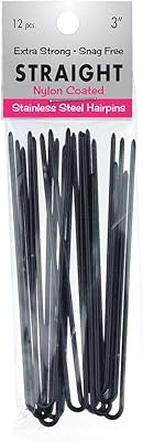 U -shaped hair pins - straight, 3 inches (1 package, black).. Discover why millions choose DIAYTAR for affordable online shopping with delivery in just 5-8 days.