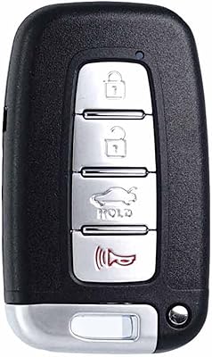 Replacement keychain for Hyundai Sonata Genesis 2010 2011 2012 2013 2014 Azera Equus Kia Optima 2009-2013 RIA Sorento Forto Borrego Entry without smart distance Sy5hmfna04.. DIAYTAR NIGERIA: Making online shopping accessible with affordable prices and nationwide delivery service.