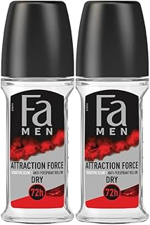 Déodorant Roll-On attraction fa pour men 50 ml lot of 2.. Save time and money with DIAYTAR Nigeria’s online store.
