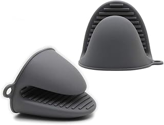 Nixorio 1 pair of heat -resistant silicone kitchen gloves for cooking and pastry (black).. Nigeria's favorite online shopping platform, DIAYTAR offers unbeatable prices and delivery within a week.