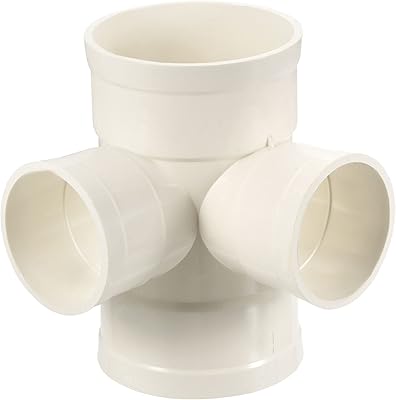 Patikil 4.68 x 2.93 inch Patikil hose connection, 1 separator duct reducing the 4 -way pipe connector for drain tubes, drainage systems, white.. Navigate through thousands of products at pocket-friendly prices with DIAYTAR NIGERIA's easy-to-use platform.