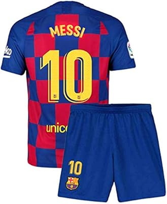 Barcelona 2019-2020 Home #10 Messi Children's, Young and short Red/Blue, Red/Blue Jersey.. Your everyday shopping solution, DIAYTAR NIGERIA offers variety and value delivered within 8 days.