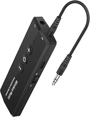Bluetooth 5.0 3 in 1 transmitter, 3.5 mm Isobel wireless audio adapter for TV, PC, helmet, home audio audio system/audio pleasure like a CD.. DIAYTAR NIGERIA: Connecting Nigerians with affordable products delivered promptly nationwide.