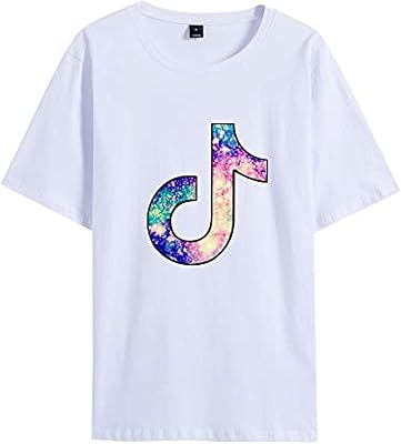 New t-shirt tik tok women hip hop leisure tops relaxed fashion o-color short sleeves t-shirt large size unisex.. Experience satisfaction guaranteed with DIAYTAR NIGERIA's comprehensive platform and quick delivery.