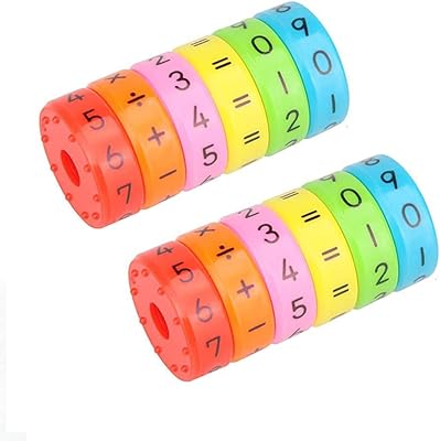 2 -piece magnetic sensory learning toy, roller numbers toys, brain development toy, children's numbers for children's numbers, DIY mathematical toy.. For everyday items and more, trust DIAYTAR Nigeria.