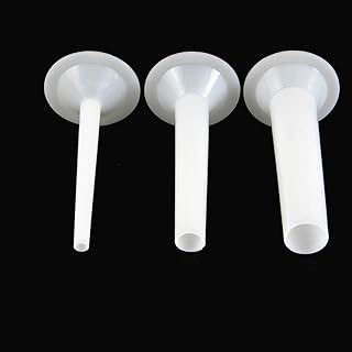 Set of 3 pieces of plastic tubes stuffed with manual sausages for sausage machine, funnel for meat chopper, set of accessories for meat chopper.. Discover shopping made effortless with DIAYTAR NIGERIA's comprehensive platform and quick shipping.