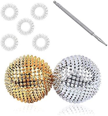 ACI biomagnetic balls with Jimmy (Steele) and 5 sujok rings, batch of 2.. Thousands of choices. Zero hassle. All thanks to DIAYTAR Nigeria.