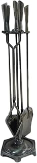 5 -piece chimney tools - Large set of wrought iron firewood tools for interior and exterior with decoration support, wood stove accessories.. DIAYTAR NIGERIA bridges the gap between desire and affordability with nationwide delivery in under 8 days.