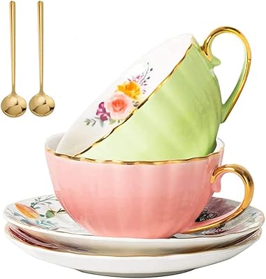 8 oz floral motif tea cups and saucers.. Nigeria's most loved e-commerce platform delivers affordable shopping solutions to your doorstep.