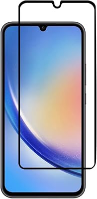 Hotterhigh tempered glass screen protector compatible with Samsung Galaxy A34 [Full HD cover] [Easy to install] [Sensitive touch] [Anti-Eclats].. Shop with ease at DIAYTAR NIGERIA, Nigeria's premier e-commerce platform offering budget-friendly shipping.