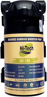 Overpressive pump with Hi-Tech RO 100 GPD membrane + 2-room connector (24 V input) suitable for all water purifiers.. DIAYTAR NIGERIA: Where every click leads to affordable purchases delivered promptly to your door.
