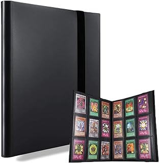 ITIM game card holder for sports fans, 360-degree lateral loading cards and MTG Pokémon Yugio book, Cartes and coupons (black).. Be part of Nigeria’s most trusted online shopping experience — DIAYTAR Nigeria.