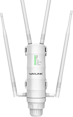 WiFi Extension WiFi Wavelink, Outdoor Router Long -range AC1200 Long -range Range with Passive Poe, Double band 2.4 GHz/5.8 GHz, Omnidirectional Detachable 4x7 DBI antenna.. Need something fast? Order it now from DIAYTAR Nigeria.